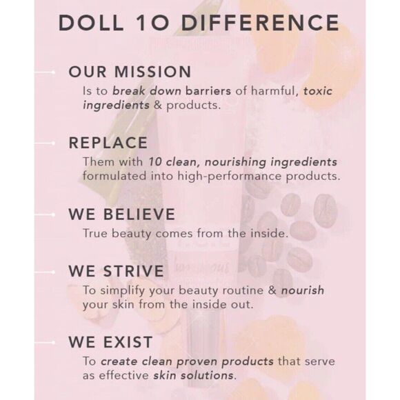 Doll 10 Foundation Lot 5 Shade Medium HydraLux Smoothing BRAND NEW Retail $240 - Picture 6 of 7